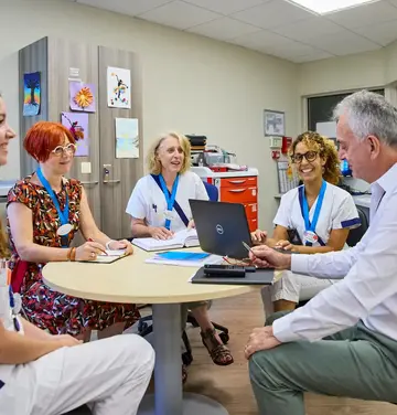 Equipe médico soignante clinique psychiatrique emeis Thionville