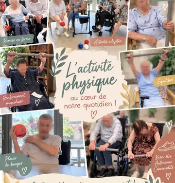 emeis résidence de l'isle Activité physique