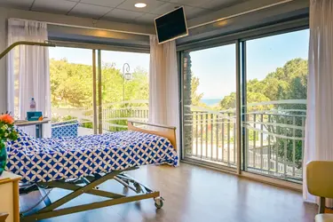 emeis clinique centre reeduction fonctionnelle air mer soleil vue chambre